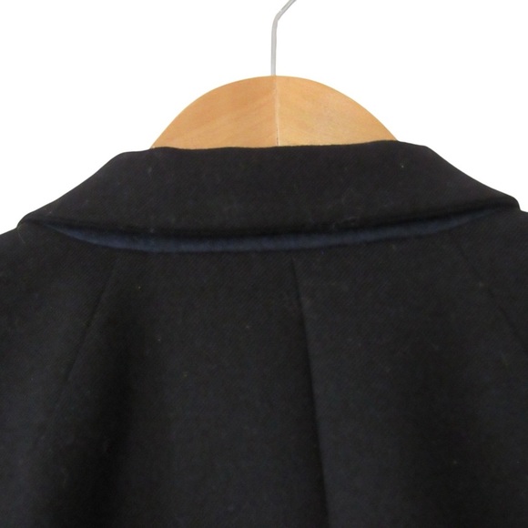 J Crew Womens Regent Black Blazer Size 6 Wool One Button Classic Office Career - Picture 7 of 11